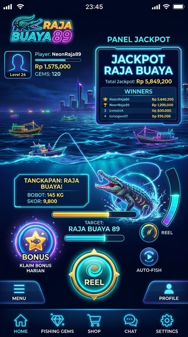 in22 — layar beranda